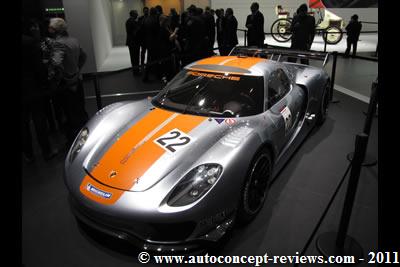 Porsche 918 RSR 2011 – racing hybrid drive